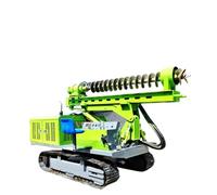 Crawler Hydraulic Pile Driver with Mobile Tracked Chassis for Ground Construction, Foundation Installation, and Efficient Post Driving on Engineering and Infrastructure Projects