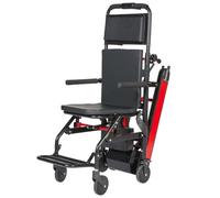 Crawler Stair Climbing Wheelchair,Electric Crawler Stair Climber,Can Go Up and Down Stairs Chair,Stair Lifts for The Elderly,Aluminum Alloy,Safe Load 165 Kg/373 Lbs A
