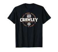 Crawley West Sussex England Coordinates Label 2C T-Shirt