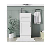(Crawley, White) BELOFAY 400mm Bathroom Vanity Unit With Basin