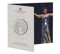 CrawleyCoins 2023 Music Legends Dame Shirley Bassey UK £5 Brilliant Uncirculated Coin in Mint Pack