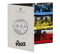 CrawleyCoins 2023 The Police Music Legends UK £5 Brilliant Uncirculated Coin in Mint Pack