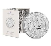 CrawleyCoins 2024 Maid Marian Myths and Legends UK £5 Briliant Uncirculated Coin in Mint Sealed Pack …
