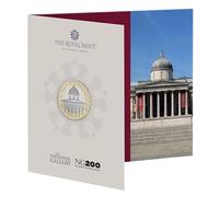CrawleyCoins 2024 The National Gallery UK £2 Brilliant Uncirculated Coin in Mint Sealed Pack