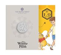 CrawleyCoins 2026 UK Winnie the Pooh - 02 Loyalty with Christopher Robin 50p Coin in Mint Sealed Pack