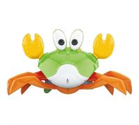 Crawling Crab Baby Toy, Increase Baby's Tummy Time Crab, Inspire Crawling, Rechargeable, Music, Speed Adjustment, Automatic Obstacle, Recording, Dancing Crabs Toy for Kid's Sensory Development