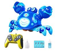Crawling Crab | Rechargeable Funny Cute Interactive | Bubble Blower Crawling Crab Toy - for Boys Girls Family Home School Travel Camping Birthday Holiday Party