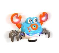 Crawling Crab Toy - Musical Crawling Activity Interactive with LED Light | Crab Toys for Kids - for Birthday Nursery Boy Girl Learning Educational