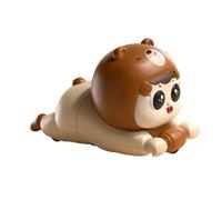 Crawling Doll, Musical Toy, Interactive Development, Mobile, Birthday Gifts, Learning to Climb, Sensory Toy, 6-12-1, khaki brown