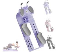 Crawling Exercise Machine, 6-in-1 Spine Twist & Stretch Trainer,Crawling Machine Workout, 3-Level Adjustment, Detachable, 70cm Big Crawl, Max 230 Kg, For Abdominal Waist and Core Training Purple