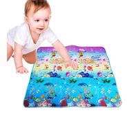 Crawling Mat, Double Sided Mat, Soft Foam Mat, Portable Double-Sided Cushioned Mat