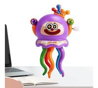Crawling Octopus Toys, Dancing Wind Up, 2.95x2.05 Inches ABS Interactive Toy with Clown Design, Kids Classroom Accessory, Developmental Play Tool with Build, Home Travel Toy for Bedroom Living Room