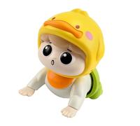 Crawling Practice Theme Baby Toy for Infants Interactive Musical with Mum Dad Voice Promotes Head Up Training Crawling Baby