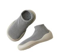 Crawling Shoes Children's First Walking Shoes Baby Toe and Heel Protection Hut Shoes Sock Shoes Girls Boys Slippers Children's Slippers Maximum Safety Non-Slip First Walking Shoes, 037, 6 UK Child