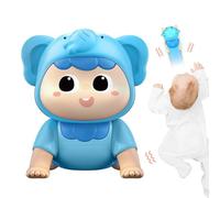 Crawling Toy - Electric Walking Doll | Tummy Time Head Lift Trainer