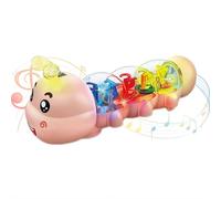 Crawling Toy with Lights & Sounds - Interactive Educational Baby Toy for Crawling & Motor Skills,Music Switch & Obstacle Course Play for Infants Toddlers 6-12-18 Months