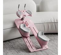 Crawling Training Machine,Spine Twist & Stretch Trainer,3 Adjustable,Phone Holder,Detachable,for Home & Gym Use,Abdominal,Waist,and Core Training Pink