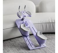Crawling Training Machine,Spine Twist & Stretch Trainer,3 Adjustable,Phone Holder,Detachable,for Home & Gym Use,Abdominal,Waist,and Core Training Purple