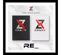 CRAXY [RE_] 1st Single Album (RE_ / CRAZY - Random Ver.) K-POP SEALED