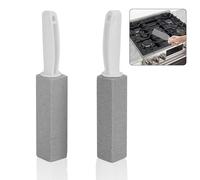 crayBG Stove Cleaning Pumice Stone, 2-Pack, Grey