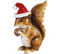 Craycombe Trinkets 6068 Red Squirrel Trinket Box, Height 7.5cm