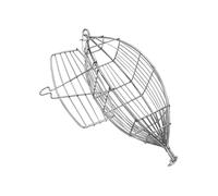 Crayfish Trap Bait - Stainless Steel Feeding Basket, Portable Fishing Lure Holder 13.5x4.5cm, Rustproof Bait Cage, Bait Dispenser For Fishing In The Area