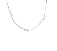 crayfomo 925 Sterling Silver Bow Bracelet Dainty Delicate Bow knot Design Minimalist Elegant Shiny Jewelry for Women Daily Wear Gift for Her