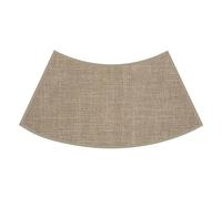 crayfomo Anti-Slip Corner Bath Mat, Semi-Circular Bath Mat, Arc-Shaped Bath Blanket, Washable Absorbent Bath Blanket, CircularCarpet Light Coffee, 16 X29, Ultra-Thin Anti-Slip Quick-Drying Absorbent
