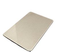 crayfomo Beige Bathroom Mat 45x70cm - Ultra Thin Non-Slip Quick Dry Absorbent Bath Rug for Shower, Sink,Toilet