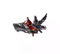 crayfomo Black Crow Lady Ring Gothic Norse Protection Jewelry Adjustable Rings Gifts for Women