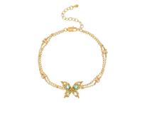 crayfomo Bow Zircon Bracelet - Friendship is Like a Bow, Adjustable Best Friends Ribbon Heart CZ Bestie Charm Gift Jewelry For Women