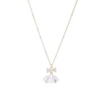 crayfomo Good Luck Bell Necklace, Niche And Unique, Alloy Electroplating Process, 41-50cm Adjustable, O-Link Chain, Suitable For Women