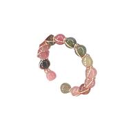 crayfomo Much Treasure Opening Ring Adjustable Opening Style,Golden Copper Wire Wrapped Around For Women To Wear, Bohemian style Beachy vibe