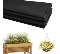 crayfomo Planter Liner for Raised Beds,Fabric Liner for Large Veg Trough, Felt Window BoxGarden Liner for Outdoor Vegetable Troughs, Herb Planter,Heavy Duty Plant Grow Bags 2.9m x 1.6m/115" x 63"