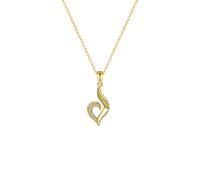 crayfomo Twisted Pattern Patchwork Collarbone Chain, Half Diamond Hollow Heart-Shaped Necklace, Light Luxury Elegant Accessory, Suitable for Women Who Commute and Date on a Daily Basis