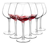 crayline Plastic Wine Glasses Set of 6(15oz) |Unbreakable Wine Glasses with Stem|100% Tritan & BPA Free |Dishwasher Safe| Awesome For Pool, Beach, Travel, Pool, Camping, Beach, Picnic, Everyday Use.
