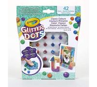 CRAYOLA - Dots Assortiti set for playing and creating with the modelable glitter colours classic or tropical or vivaci, 04-0803