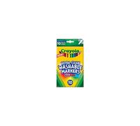 Crayola 10 Ct Ultra-Clean Fine Line Washable Markers, Color Max