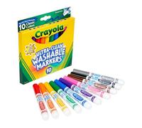 Crayola 10 Ct Ultraclean Broad Line Washable Markers, Color Max