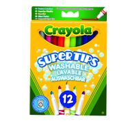 Crayola Supertips Superwashable Felt Tips 12 pack