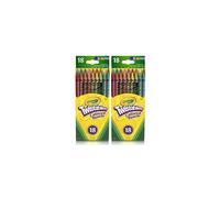 Crayola 18ct Twistables Colored Pencils (2 Pack)