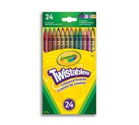 CRAYOLA 24 Twistable Colored Pencils