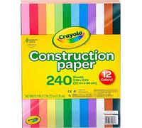 Crayola 240 Sheet Construction Paper
