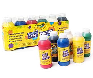Crayola - 3926 - 6 Bottles of washable paint
