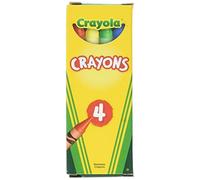 Crayola 4 ct Crayons - 24 boxes per case pack