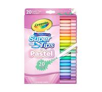 Crayola 40 Supertips Inc Pastels Board Game - Brand New