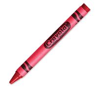 Crayola 52-0836-038 Single Color Crayon Refill 5/16"""" x 3-5/8"""" Size Standard Red