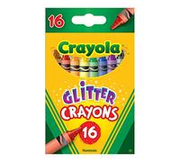 Crayola - 52-3716 - Glitter 16 Wax Crayons