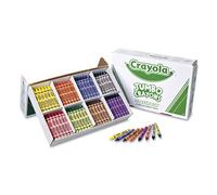 Crayola 528389 Jumbo Classpack Crayons 25 Each of 8 Colors 200/Set