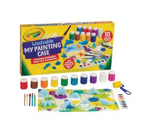 Crayola 54-9039-E203 Washable Deluxe Painting Case, Various